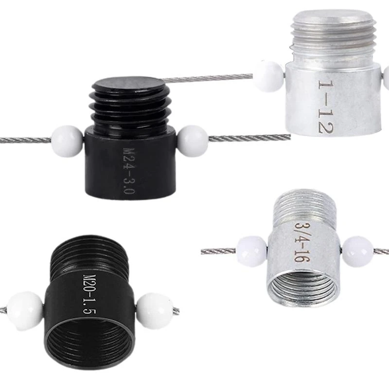 02DC 44 Male/Female Size Bolt Nut Screw Thread Checking Checker Gauges Measuring Inspection Tool for Imperial Metric Nut