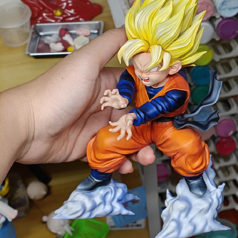 Dragon Ball Anime Figuren Puppe Dekorative Fxw Kinder Son Goten Gk Figuren Statue Sammlung Modell PVC Puppe Spielzeug Geburtstag Geschenk