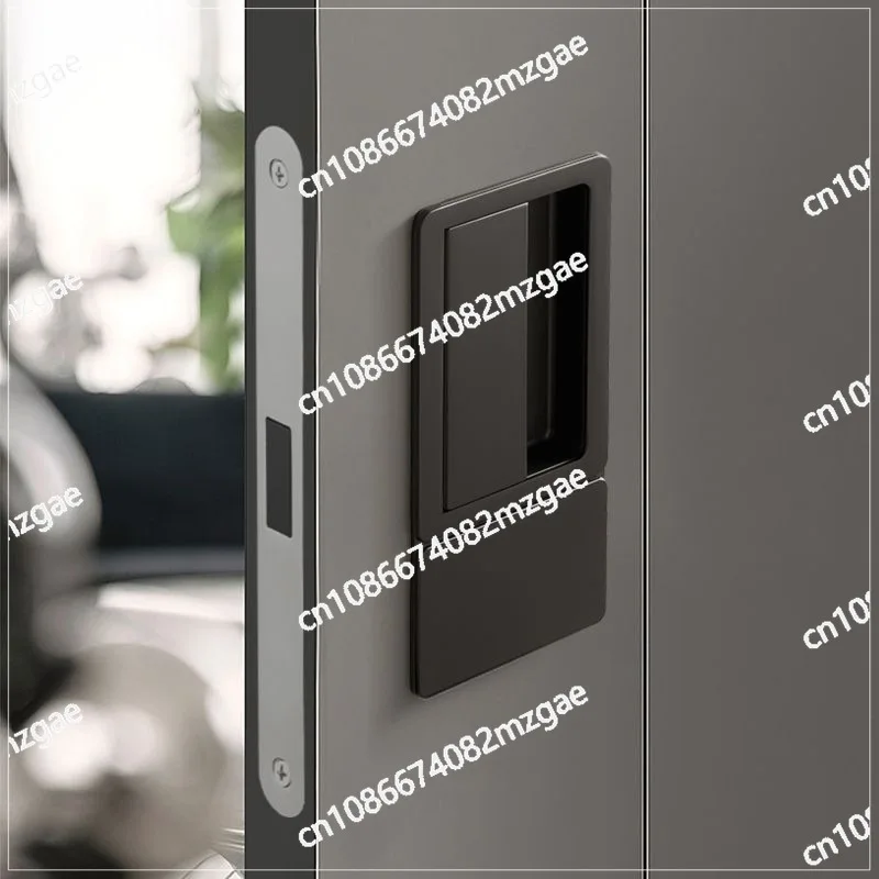 

Итальянский минималистичный магнитный замок для двери с бесшумным механизмом, двусторонний, для спальни, для деревянных дверей, врезной, для межкомнатных дверей