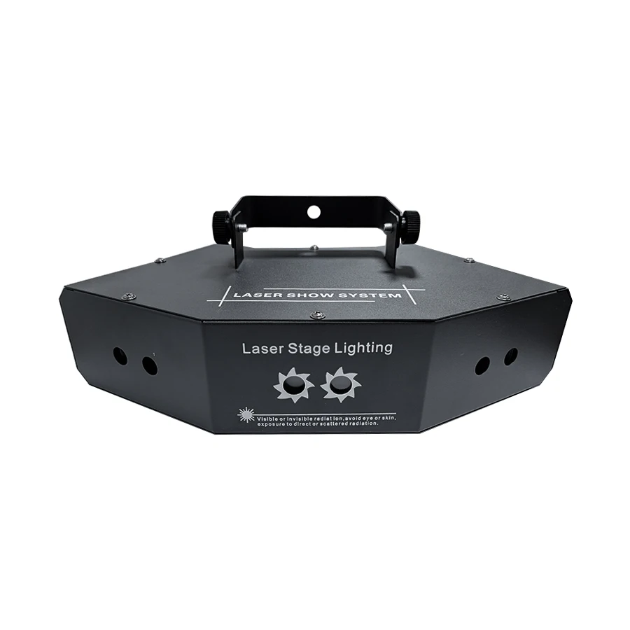 Discolaser 6 Ogen Rgb Patroonstraal Lijn Scan Projector Dmx Controller Voor Dj Party Bruiloft Podiumapparatuur