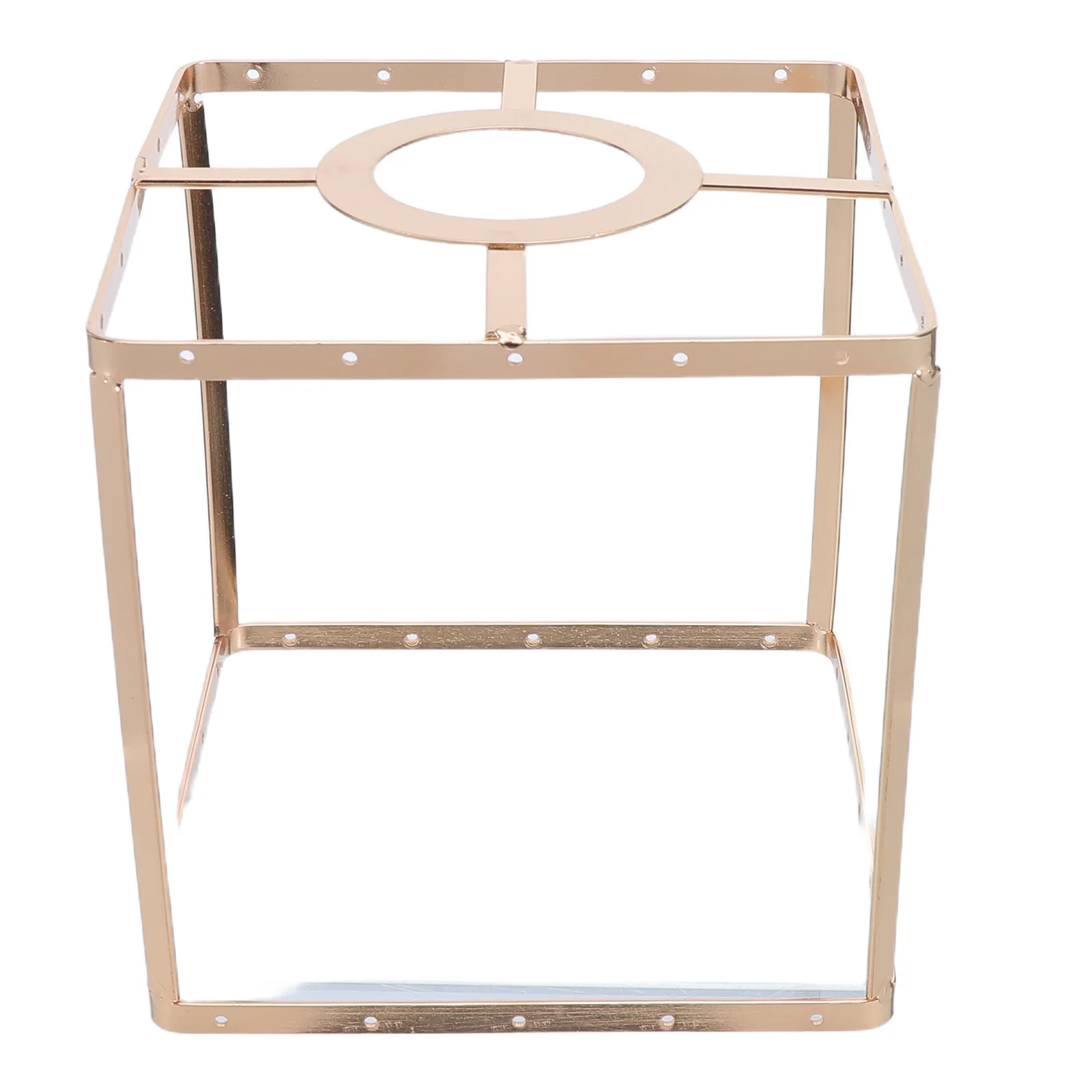 

Diy E27 Lampshade Holder Bracket Iron Wire Frame For 4.2Cm Socket Golden Metal Cage Pendant Light Fixture For Home Office