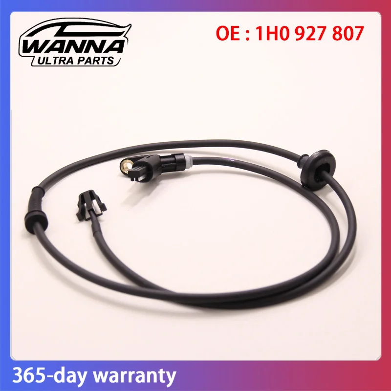 

OE 1H0927807 Rear ABS Wheel Brake Speed Sensor For Jetta Beetle Cabrio Seat Skoda MK4 TT Golf 4 Polo 6N1 6N2 Audi A3 1H0 927 807