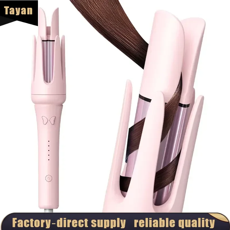 EE1 for Factory Wholesale Curly Hair Stick Electric Automatic Mini Portable Auto Rotating Ceramic Waver Hair Curler Curling