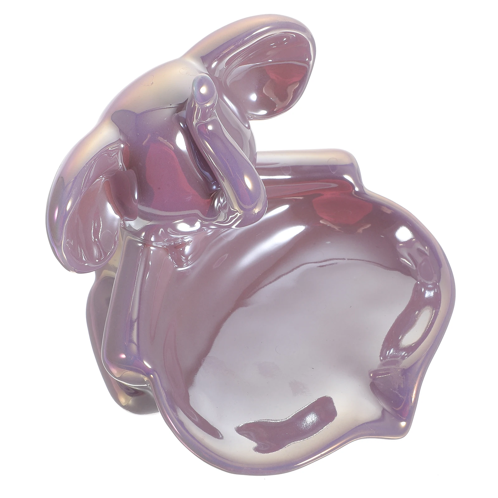 

Ceramic Elephant Soap Dish Portable Holder for Kitchen Bathroom Shower Tray Cute Decorative Case Drainage Mouth Design Long Life