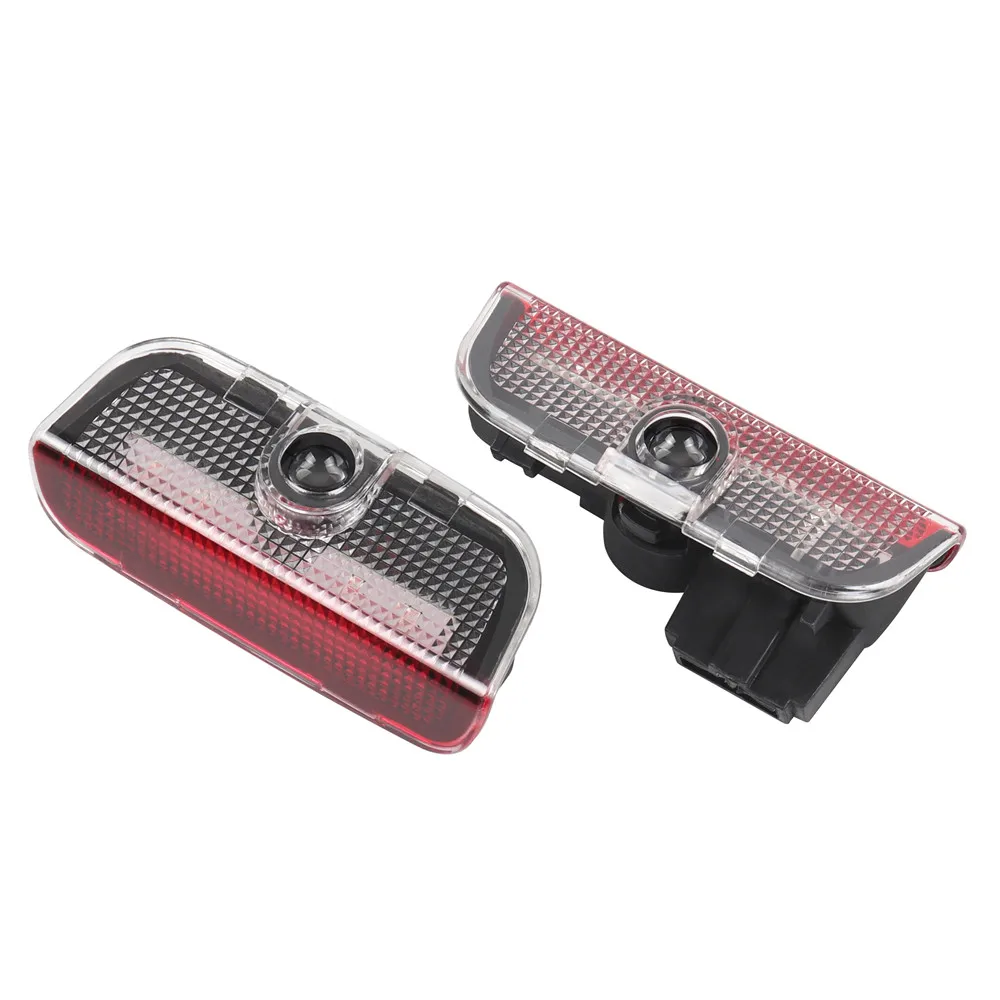 Image of LED-Autotür-Willkommens- und Warnleuchte für VW Arteon CC EOS Golf 5 6 7 Jetta MK5 MK6 MK7 Touareg 7P Passat B6 B7 B8 B9 TROC