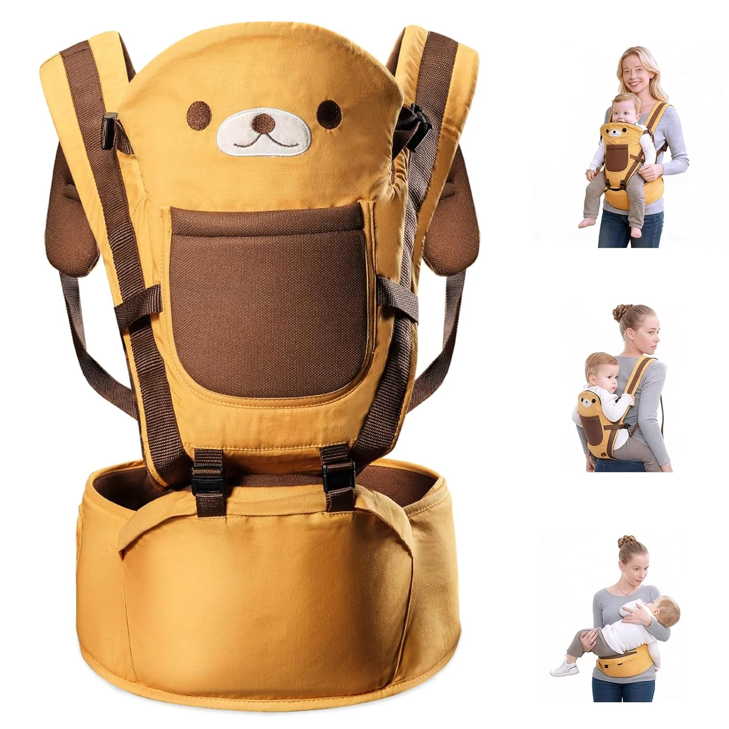 

Baby Carrier Waist Stool Walkers Baby Sling Hold Waist Belt Backpack Hipseat Belt Kids Adjustable Infant Hip Seat