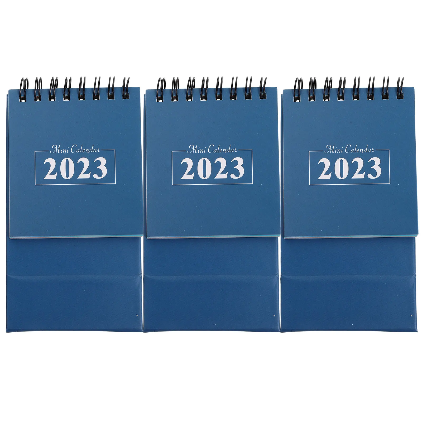 

3 Pcs Mini Desk Calendar Memo Desktop School Ornaments Notebook Calendar. Yearly Agenda Organizer Paper Office Holiday