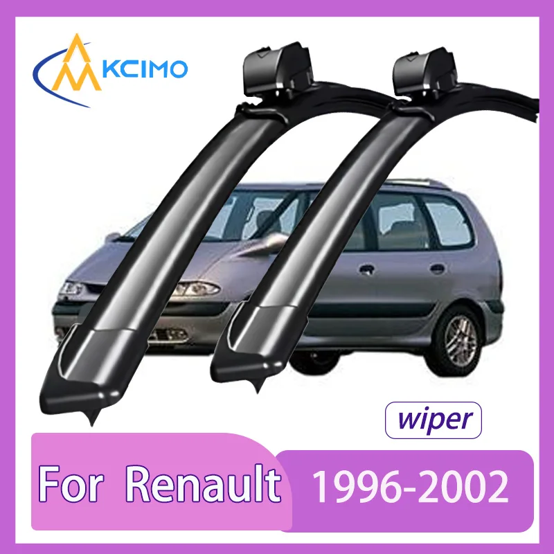 

For Renault Espace III JE0 1996-2002 Enviro 2000 Front Windshield Wiper Blades 2pcs Slient Rain Windscreen Window Accessories