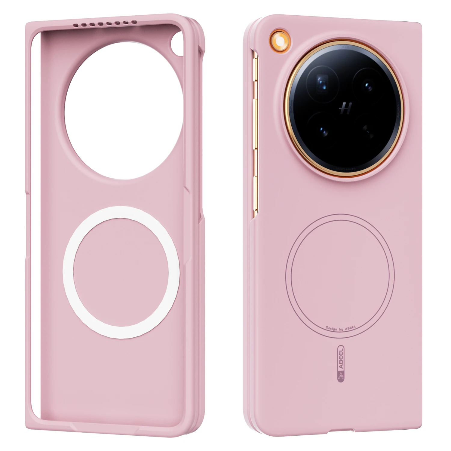 For OPPO Find N6 Case Hand Feel Hard Plastic For Magsafe Circle Mobile Phone Cover view 2