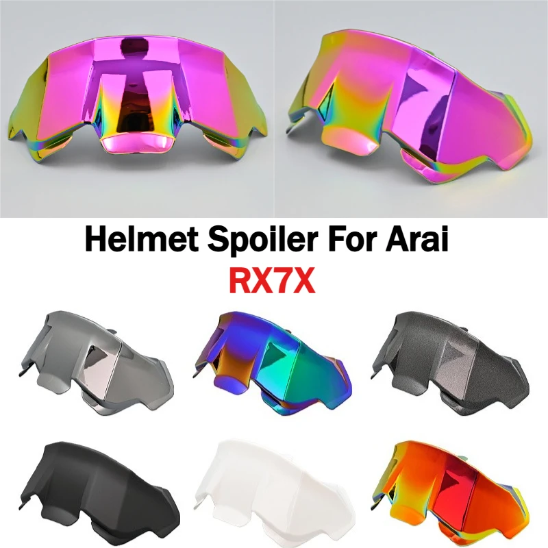 RX7X spoiler Helmet Spoiler For Arai RX-7X  VZ-Ram RX7V RX7 Motorcycle Rear Trim multiple-colors accesorios para casco