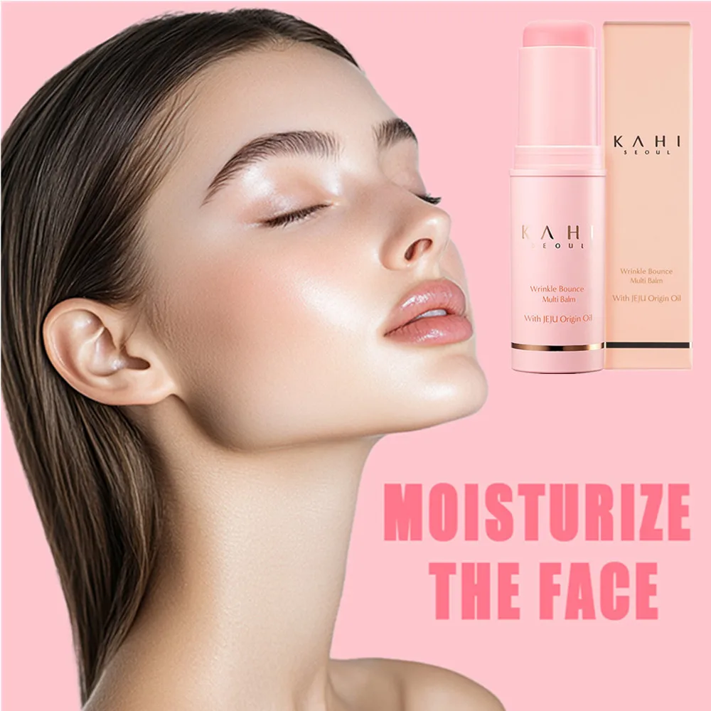 Coreano KAHI arrugas rebote hidratante Multi bálsamo elástico hidratante crema Facial Stick penetrar profundamente en la piel hidratante Prim