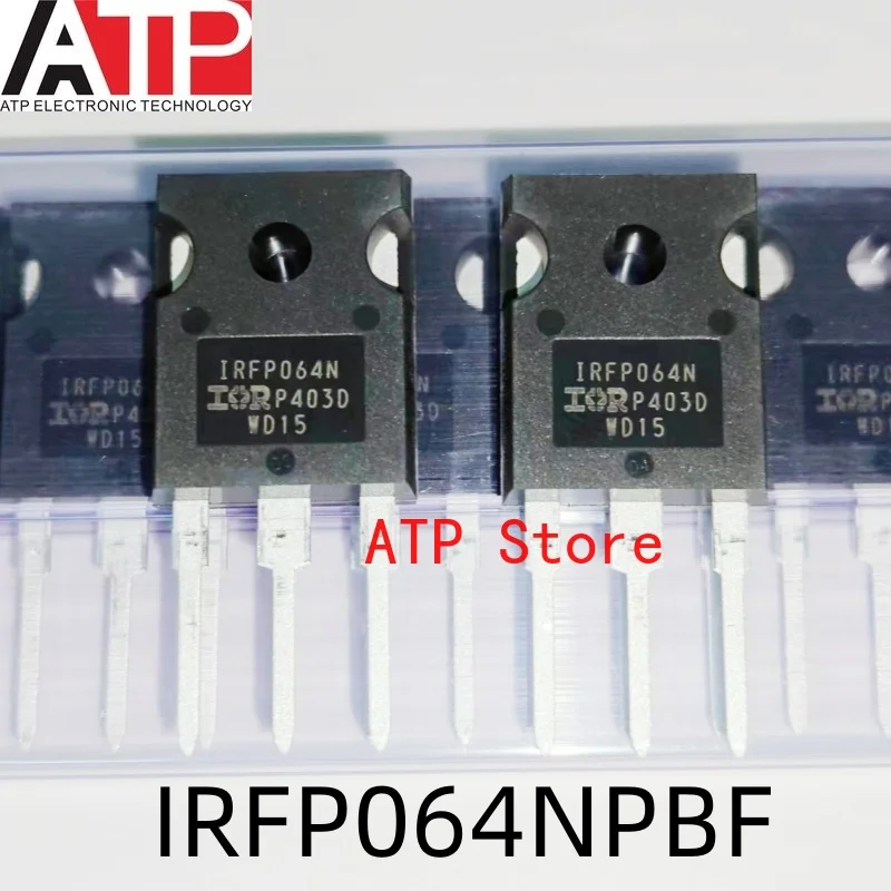 10-50 sztuk 100% prawdziwy oryginalny nowy importowany IRFP064NPBF IRFP064N TO-247 tranzystory MOSFET Tube 55V 110A 200W IRFP064