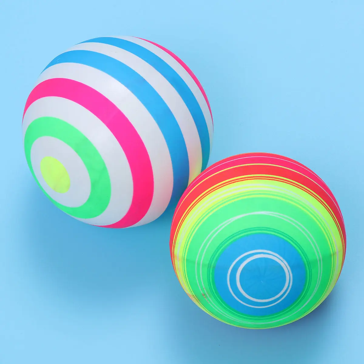 8pcs-inflatable-beach-balls-creative-design-safe-for-kids-pool-beach-fun-easy-inflate-deflate-space-saving-rainbow-colors