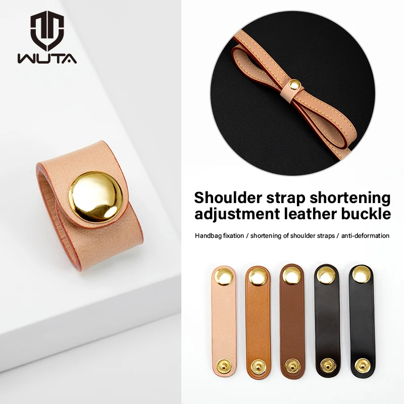 WUTA Shortened Straps Fastening Buckles Converted Straps Underarm Accessories Shoulder Bag Straps Adjusters for Nano Bucket Bag