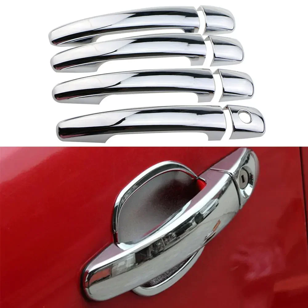 

For Peugeot 3008 2009-2013 2014 2015 2016 Door Handle Cover Door Handles Decoration Sticker Trim Exterior Styling Accessories