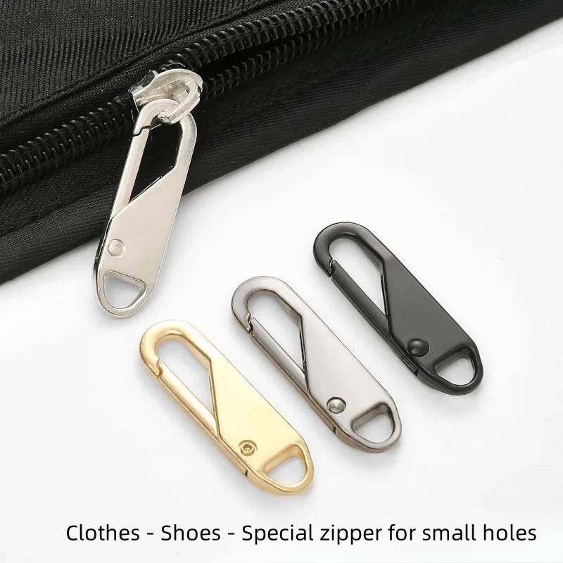 Detachable Pull Piece Down Jacket Bag Universal Pull Lock Head Buckle Repair Pendant Zipper Head Universal Accessories