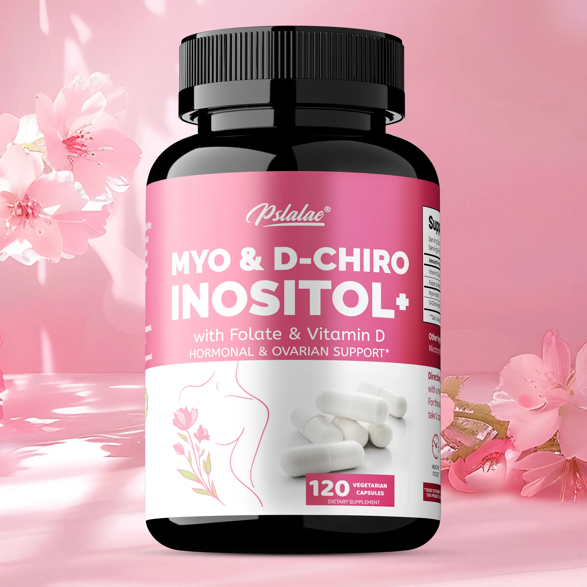 

MYO & D-CHIRO INOSITOL — богатый в витаминах, здоровых циклов, гормонов баланса, здоровья женских яичников, улучшает иммунитет