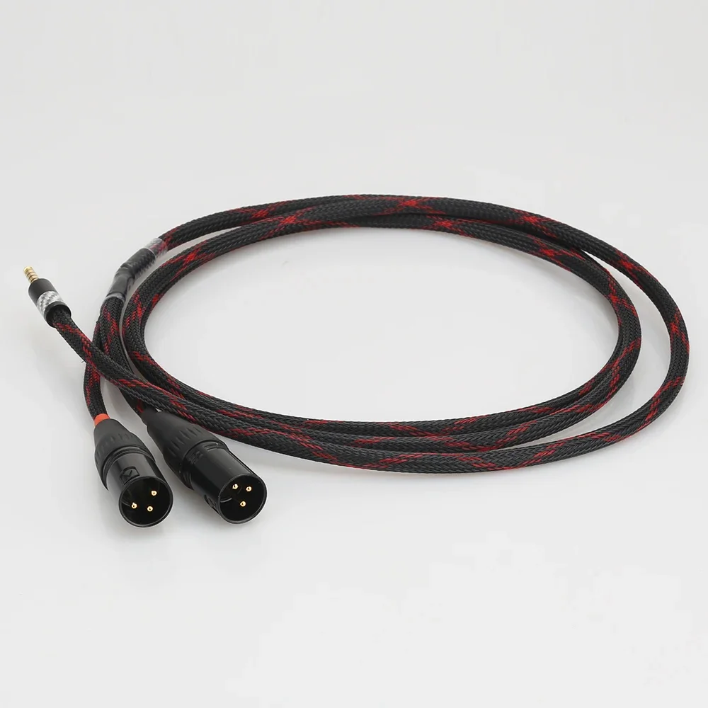 hifi Audiocrast 4.4MM Balanced To XLR 3pin Male or Female Upgraded Cable For pha2a wm1a 1z zx300a