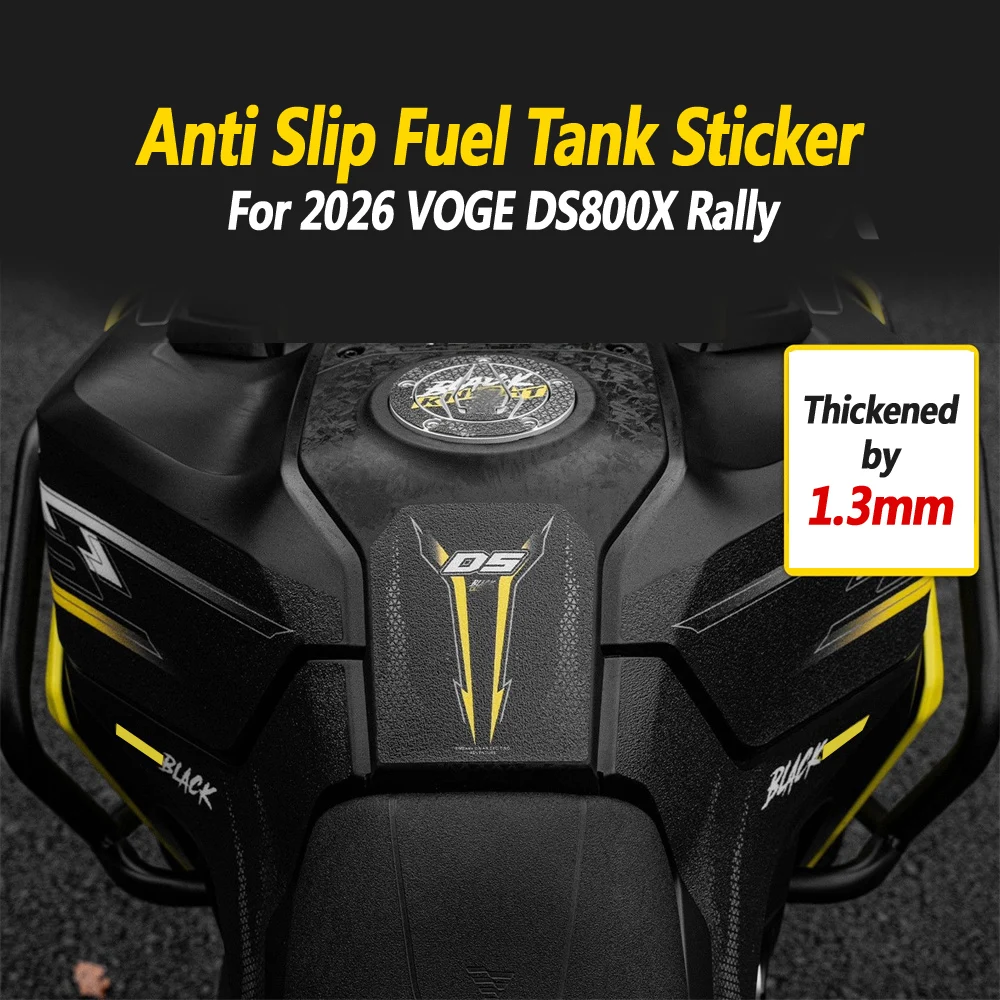 

For 2026 VOGE DS800X Rally anti-skid fuel tank sticker motorcycle scratch protection sticker scratch blocking fishbone sticker