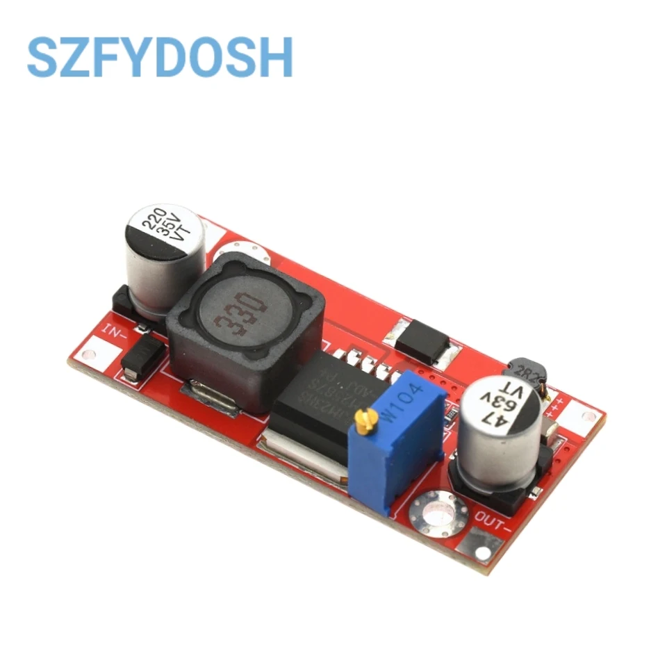3A 4-34 فولت إلى 5 فولت-60 فولت LM2587 DC-DC قابل للتعديل دفعة وحدة الطاقة 12 فولت 24 فولت إلى 36 فولت 48 فولت