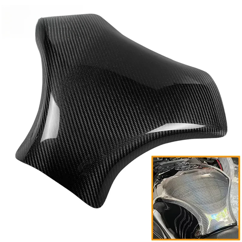

Carbon Fiber Fuel Gas Tank Cover Protector Fit For Suzuki HAYABUSA GSXR1300 1999 2000 2001-2007 Motorcylce Accessories
