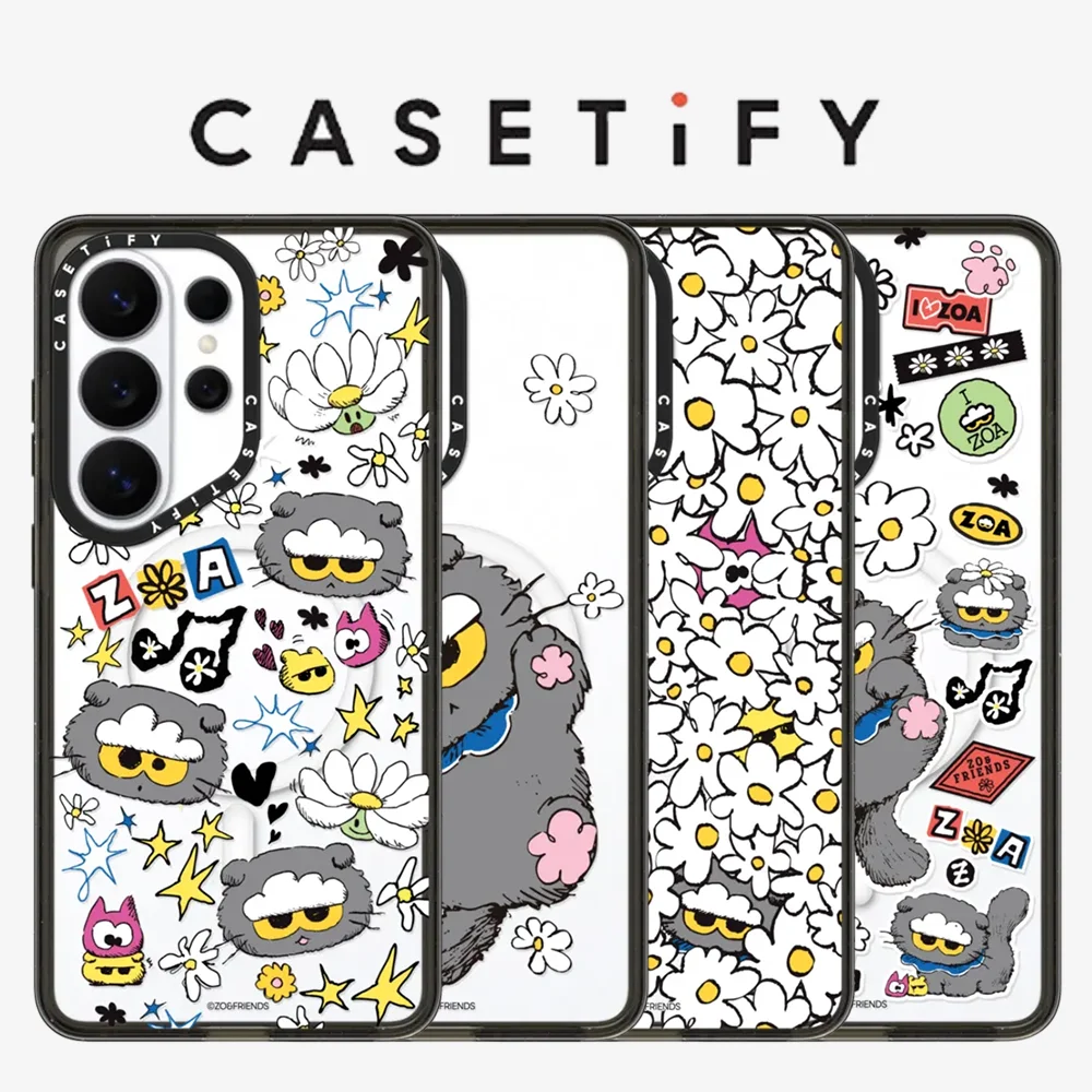 

CASETiFY ZO&FRIENDS ZOA Cartoon Series Magnetic Drop-proof Case for Samsung Galaxy S23 S24 S25 S26+ Ultra Plus Protect Cover