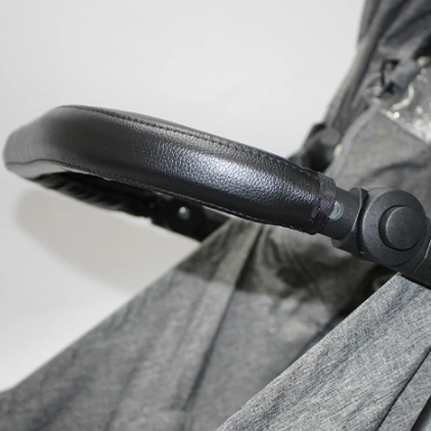 عربة طفل الجلود مقبض يغطي عربة مسند الذراع واقية عربة طفل سستة حامي غطاء يدفع باليدين اكسسوارات جديد