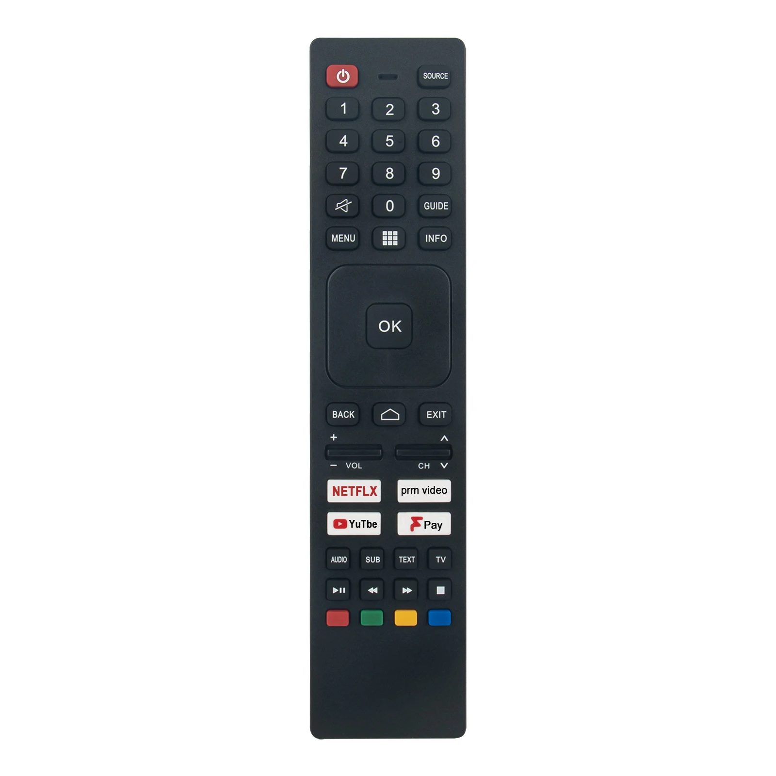 New SHWRMC0137N Replaced Remote control fit For SHARP Android TV 50EQ3EA 55EQ3EA 65EQ3EA 75EQ3EA 50EQ4EA 55EQ4EA 65EQ4EA