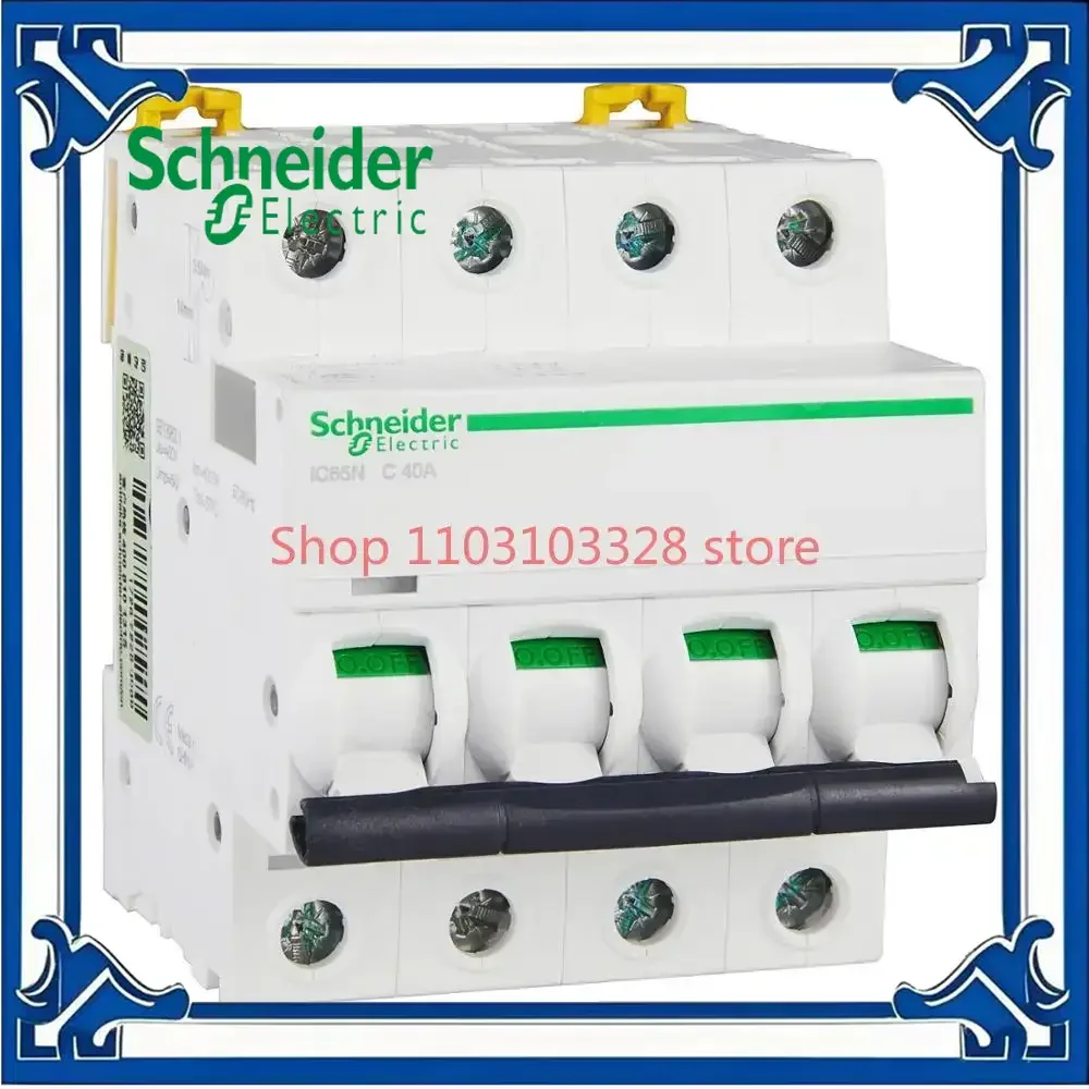 

SchneiderExport IC65N Thermal Magnetic Distribution Protection Miniature Circuit Breaker Original C Curve AC 4P 40A 63A 400V 50/