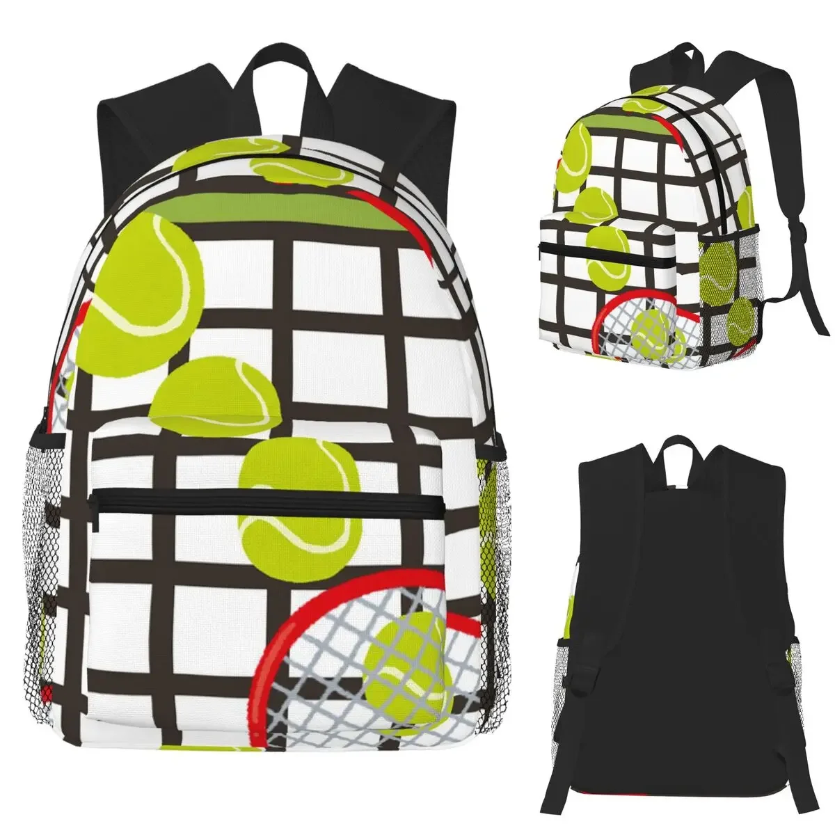 

Теннисный студенческий рюкзак, школьная сумка, походный дорожный рюкзак для мальчиков и девочек, сумка для книг, сумки на плечо