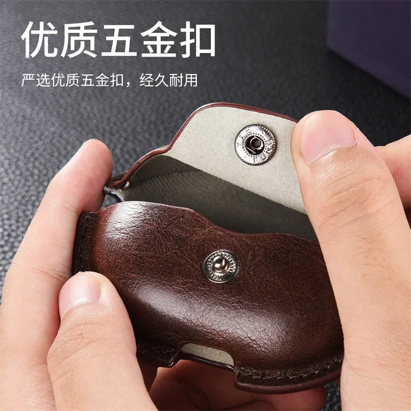 Cool Leather Holster Cover for Huawei FreeBuds SE 2 Case Fashion Decoration for FREEBUDS Protective Charging Box Creative Funda