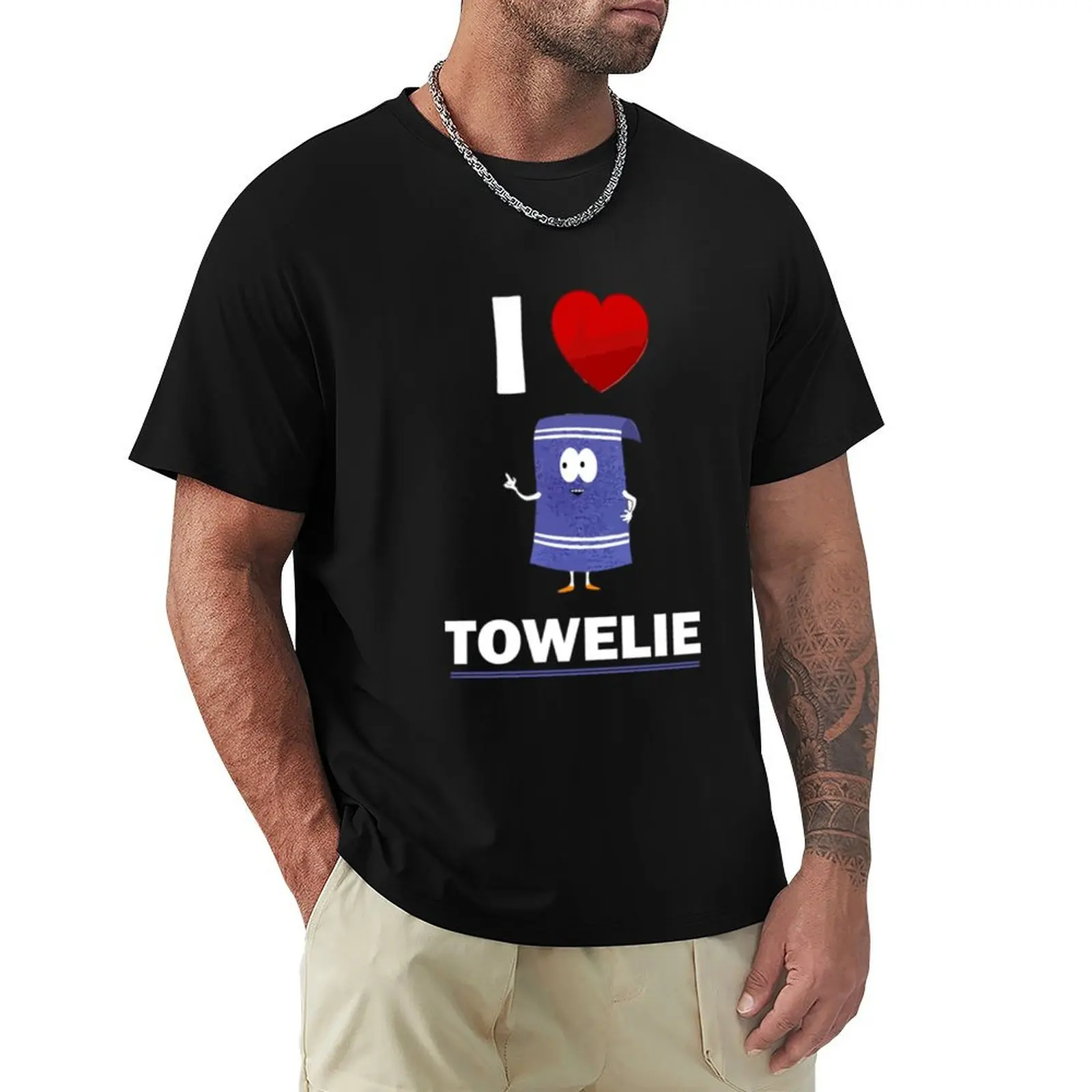 

I Love Towelie South Park T T-Shirt Man t-shirt vintage tshirts for men