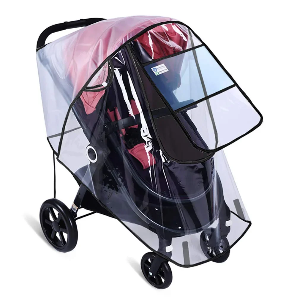 Amazon Best Seller Universal Baby Stroller Weather Shield Rain Cover with Mosquito Net