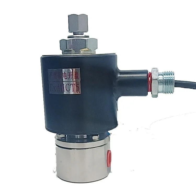 

Solenoid valve 24V220V normally open and closed high pressure explosion-proof high and low temperature water oil valve 10MPa
