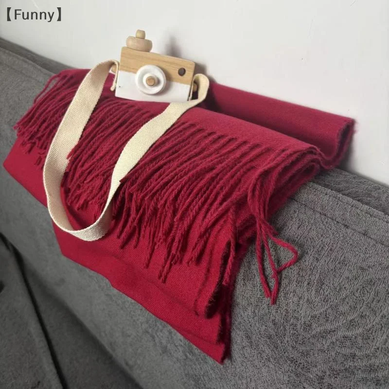 [مضحك] وشاح أسود الكشمير امرأة الصوف السيدات وشاح دافئ متقلب وشاح المرأة أوشحة شتوية الخريف