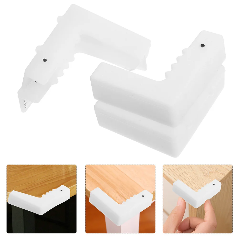 

4Pcs Silicone Corner Guards Baby Proofing Desk Table Edge Protector Soft Durable Furniture Safety Corner Covers for Kids