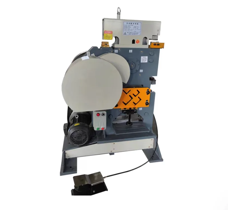 

Universal Punching Shearing Machine Angle Steel Punch and Shear Punching and Die Cutting Machine Iron Worker