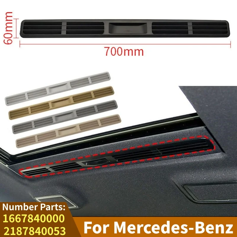 

1667840000 2187840053 For Benz ML GL GLE E CLS Class E200 GL300 ML320 Auto Headliner Ventilation Louver Grille Accessories
