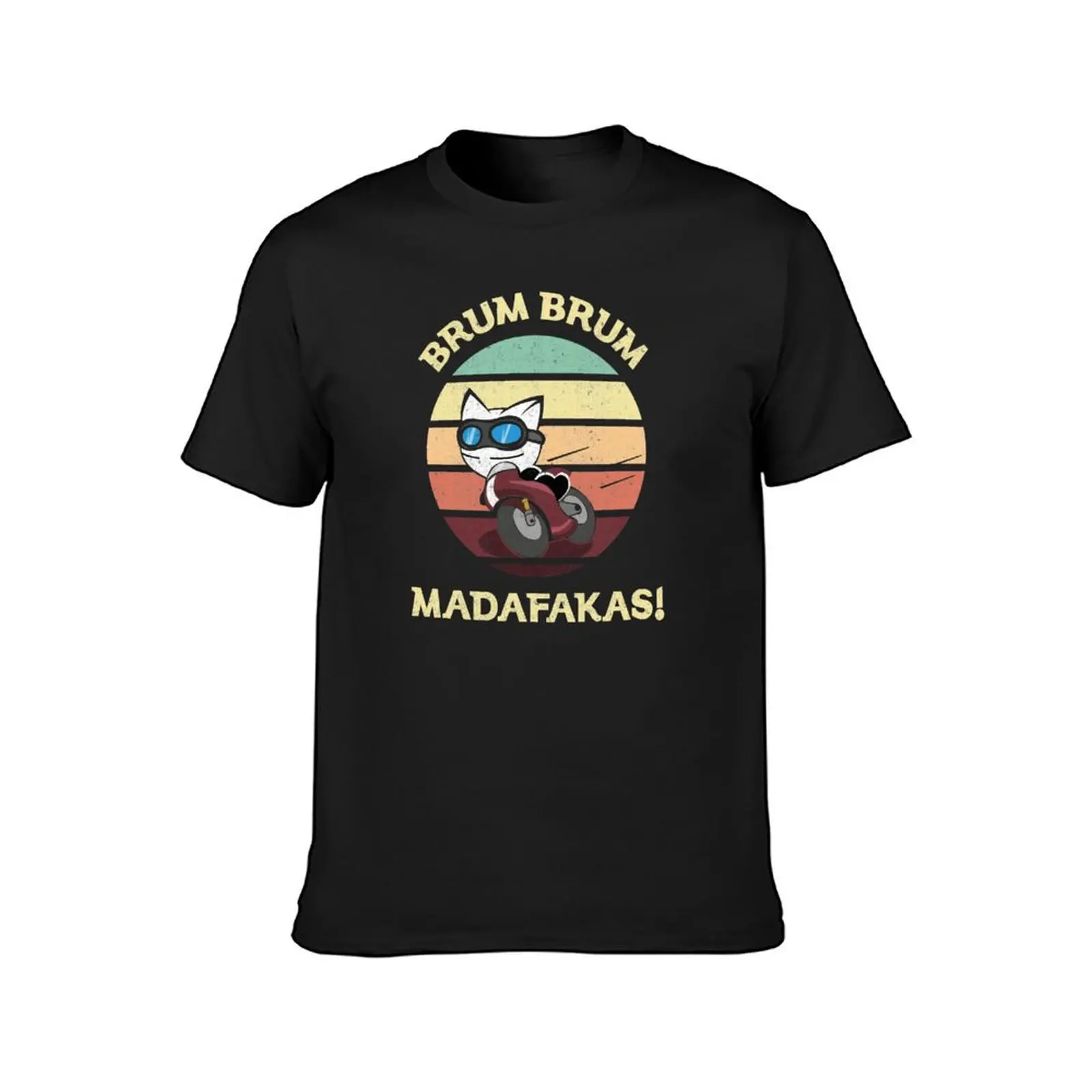 Brum Brum Madafakas T-shirt plain Short sleeve tee new edition Aesthetic clothing Men's t-shirts