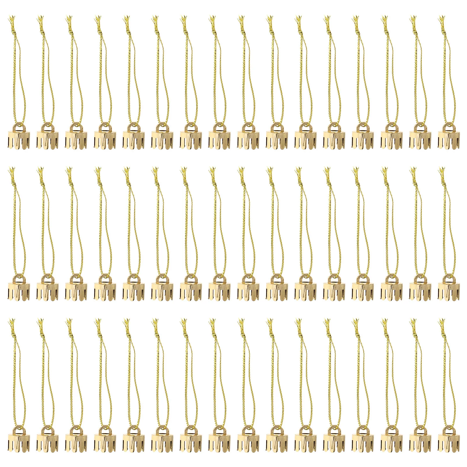 

1000Pcs Christmas Ornament Caps Gold Finish Replacement Hangers Cup Caps 1.2cm for Glass Ceramic Porcelain DIY Holiday Decor