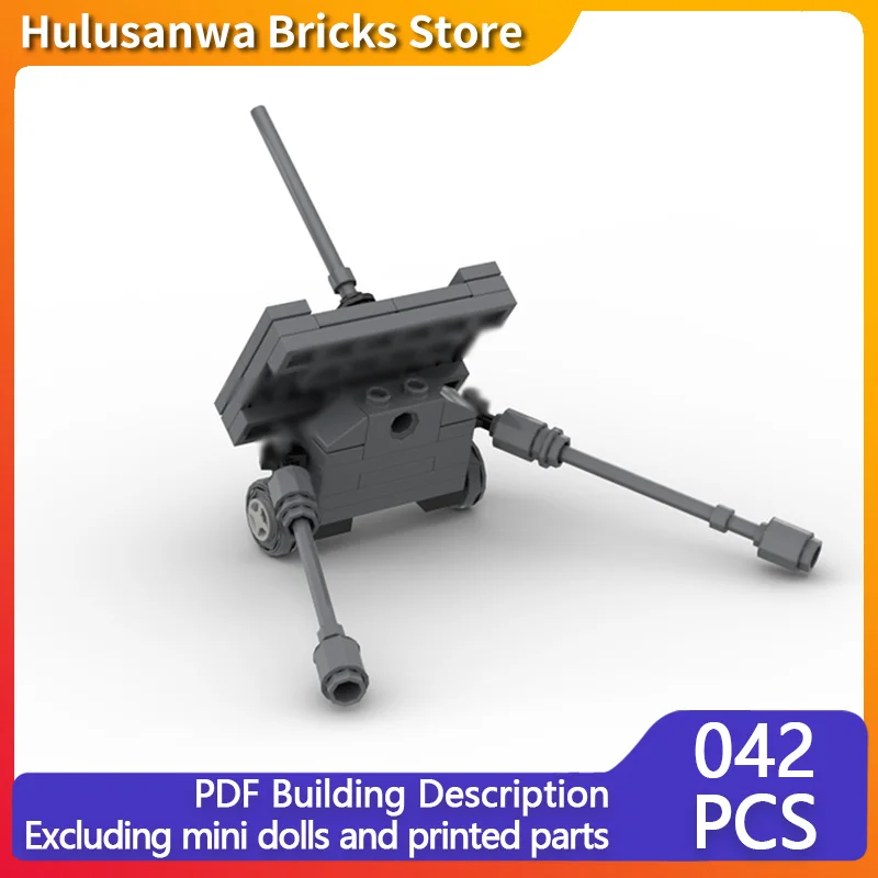 

Модель военной техники времен Второй мировой войны, конструктор MOC, модульные строительные блоки, военное оборудование, технологичные подарки, набор для сборки, детские игрушки, праздничный комплект