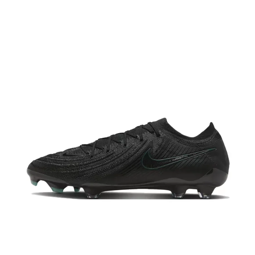 NIKE Phantom GX 2 Elite FG Low-Top Men football boots comfortable and stable Soccer shoes Grip and wear resistance sneaker black