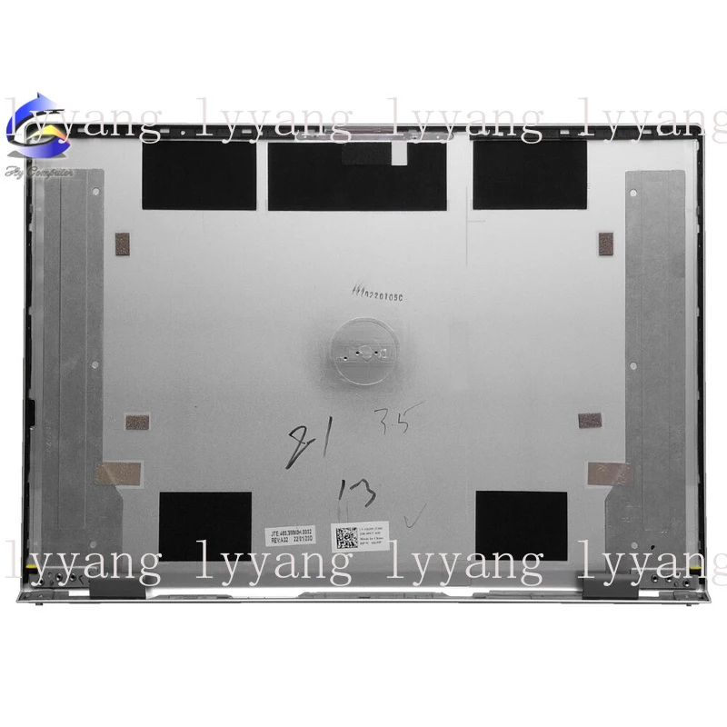 f  New For Dell Inspiron 5000 5310 Rear Lid LCD Back Cover A Shell 04K89P Silver