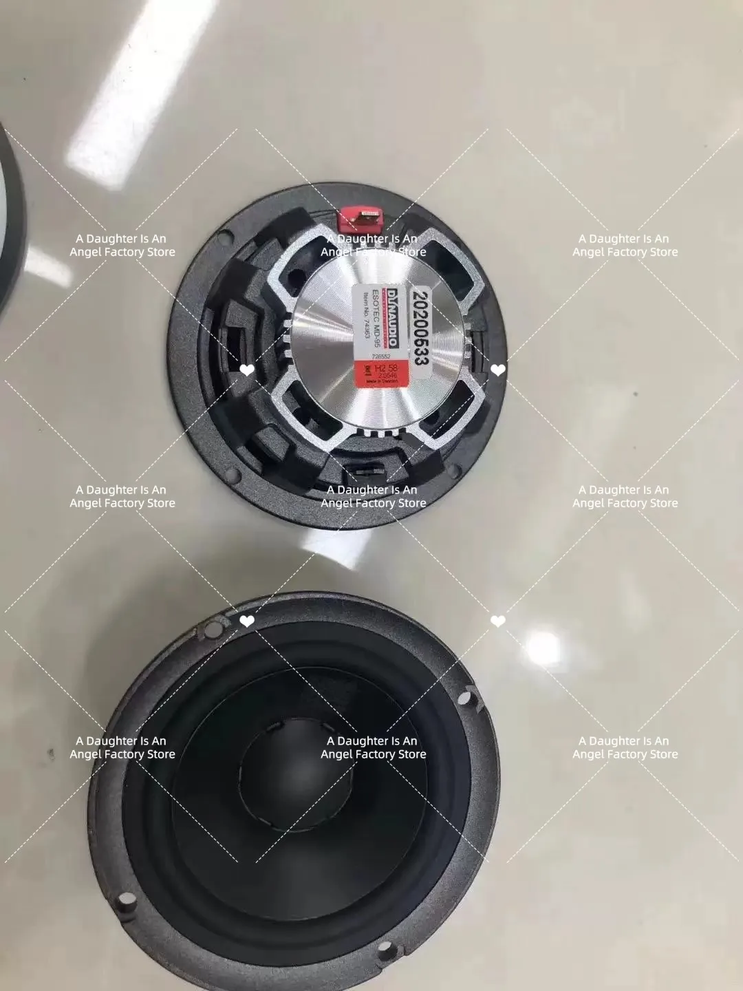 Car Audio Modification and Upgrade Three-Way Alto Speaker Md-95 3.5inch Alto Speaker Center Surround Medium FrequencyVocal Clear