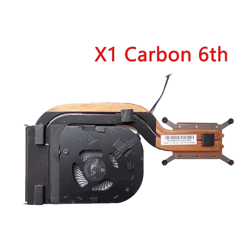 CPU Cooling Fan Heatsink FRU 01YR204 For Lenovo ThinkPad X1 Carbon Gen 6th 2018 Year