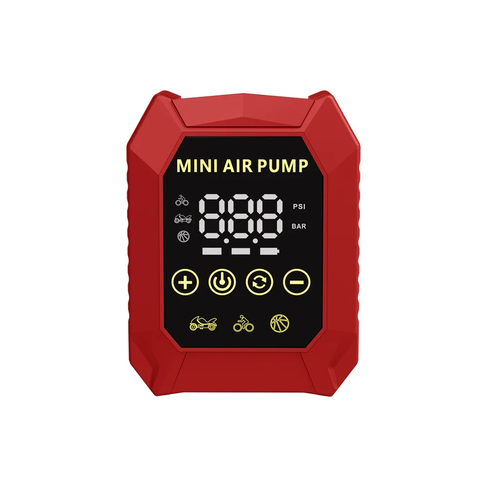 150psi Portable Car Air Pump Wireless Digital Display Portable Air Compressor Multifunctional Tire Inflator - view 4