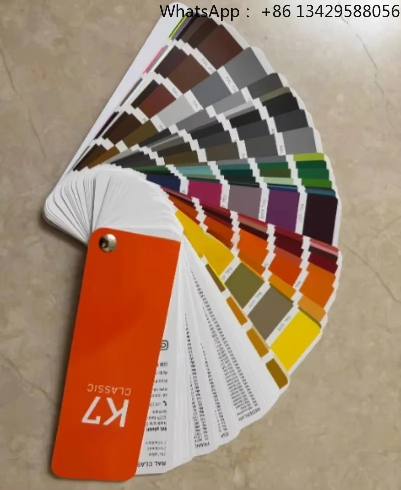 Professional International Standard Color Sample Card for Printing Paint Garment Decoration Color Matching Gb Standard Chart