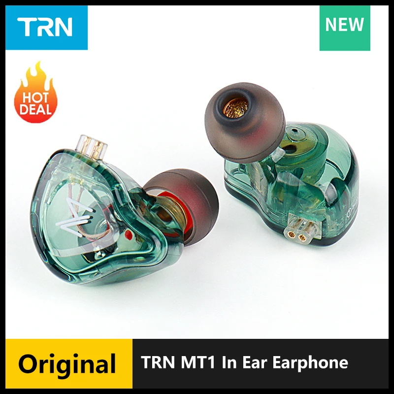 

TRN MT1 In Ear Earphone Dynamic DJ Monitor IEM Earbud HIFI Sport Noise Cancelling Headsets TRN ST5 Kirin MT4 MT3 For Xiaomi