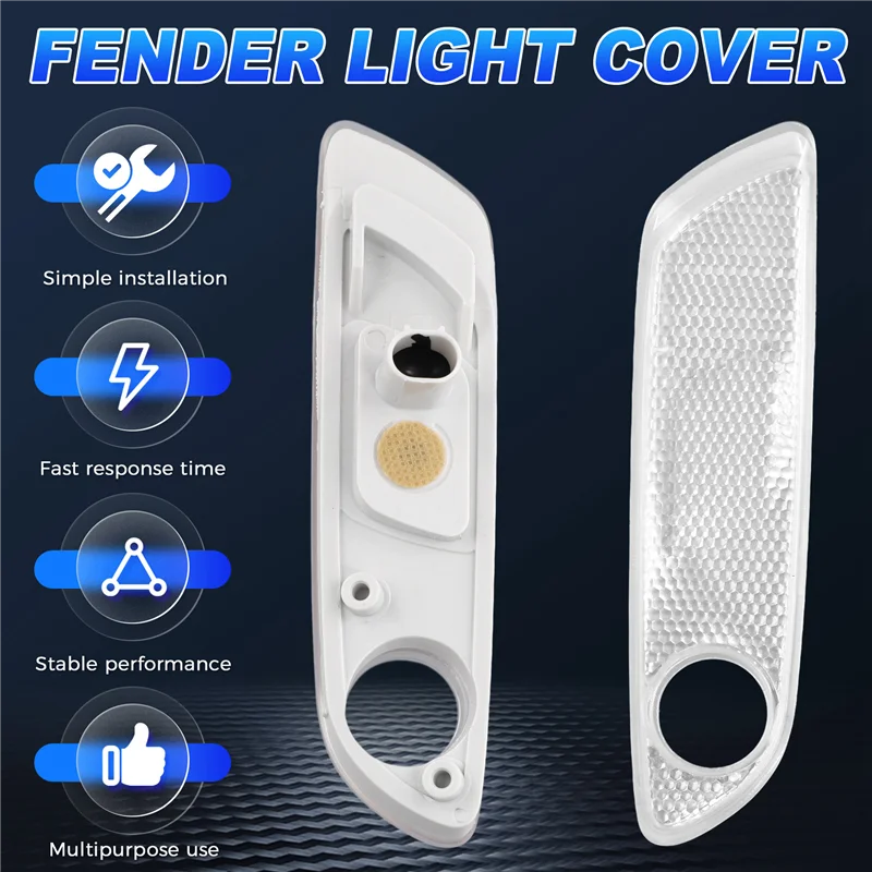 

Car Front Side Marker Light Fender Light Cover For Rolls Royce Ghost RR4 Wraith RR5 Dawn RR6