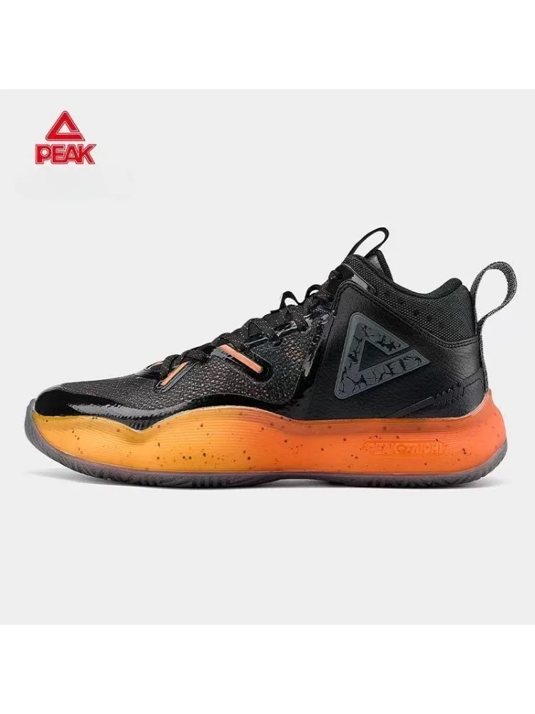 Zapatillas de baloncesto Peak Extreme Beast 9 Mid-Top Prácticas Nuevas zapatillas deportivas prácticas de suela gruesa duraderas y que absorben los golpes